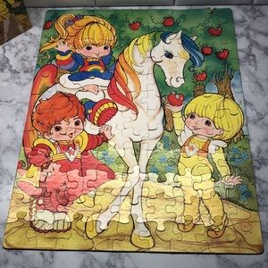 VTG Rainbow Bright 100pc Puzzle Complete